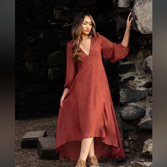 Boho Maxi Dress - Picture 3 of 4